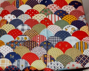 Fabric Remnant 1 Yard 43 Inches Wide Cotton Concord Fabrics Vintage - Picture 1 of 2