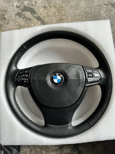 Lenkrad BMW F07 F10 F11 F01 F02 Leder Multifunktionslenkrad 6790893 original - Bild 1 von 4