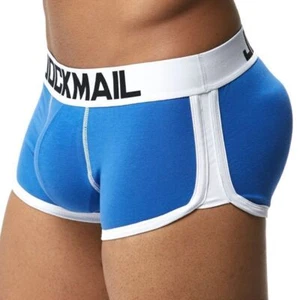 JOCKMAIL Mens Package Butt Padded Underwear Enhancing Boxer Briefs Rich Buttocks - Picture 1 of 9