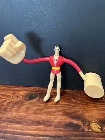 Plastic Man Toy Action Figure DC Comics Poseable Bendy Super Hero Cover