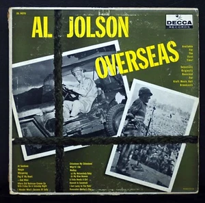 Al Jolson Overseas - Very Rare 1959 Decca - Original Sleeve - Play Grade Exc - Picture 1 of 3