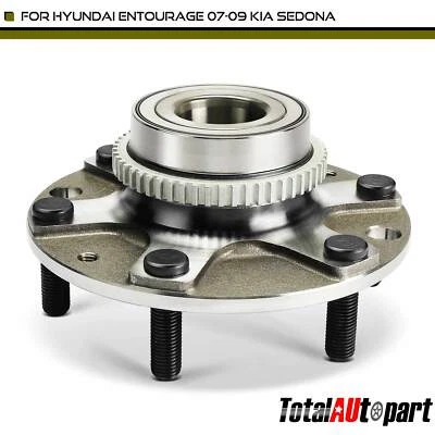 Conjunto de buje de cojinete de rueda para Hyundai Entourage 07-09 Kia Sedona trasero derecho/derecho Foto 1 de 4