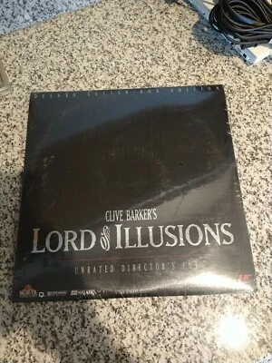 Clive Barker's Lord of Illusions Laserdisc - Unrated Director's Cut - BRAND NEW! - Image 1 of 2