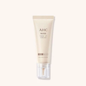 AHC Nude Tone Up Cream Natural Glow 40ml SPF50+ PA++++ K-Beauty - Picture 1 of 3