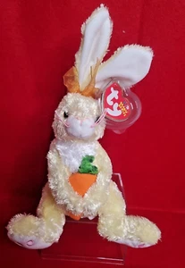 TY Beanie Baby MWMT - Neu im Karton der gelbe Hase - Bild 1 von 4