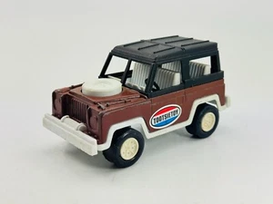 Vintage Tootsie Toy Land Rover Diecast Plastic Toy Jeep Car 5"x2.5"x2.5" - Picture 1 of 9