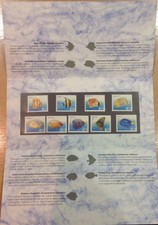 SINGAPORE PRESENTATION PACK 2001 TROPICAL MARINE FISHES (LOW VALUES)