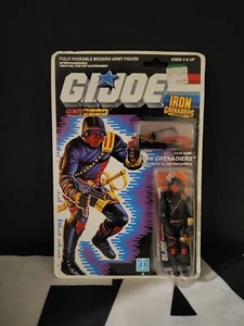 Iron Grenadiers V1 1988 G.I. JOE COBRA Vintage Original NEW SEALED #2 - Picture 1 of 5