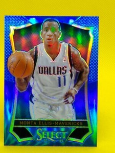 Monta Ellis 2013-14 Select BLUE PRIZM #140 ***10/49***