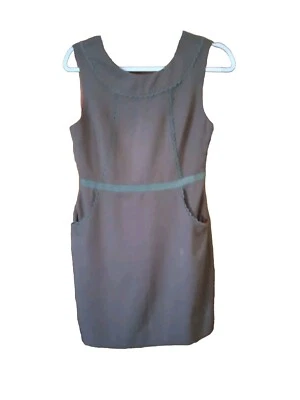 Vestido ajustado marrón con adornos de encaje Esley nuevo con etiquetas, talla mediana/B1 Foto 1 de 4