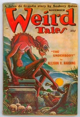 WEIRD TALES NOVEMBER 1949 V 42 # 1 CLASSIC MATT FOX 1st Series - Image 1 of 2