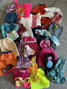 lot of barbie clothes used Tops Shorts Dresses Swimsuits