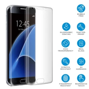 GENUINE Tempered Glass Screen Protector for Samsung Galaxy S7 Edge - Picture 1 of 2