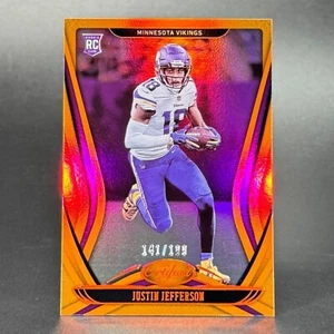 2020 Panini Certified #116 Justin Jefferson Rookie Orange Mirror /199 RC - Bild 1 von 2