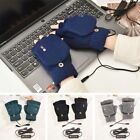 Fingerless Glove Heating Gloves Electric Heated Gloves Knitted Mittens