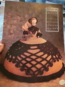 Annie's Attic Antebellum Fashion Doll Dress Crochet Pattern Miss November 1991 - Picture 1 of 3