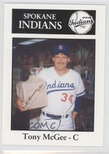 1989 Sport Pro Spokane Indians Tony McGee #5