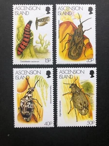 Ascension Is 1998 Biological Control Insects MNH Never Hinged VF Sg 737-740 - Picture 1 of 1