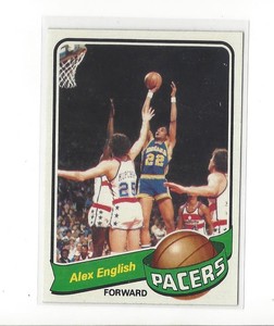 1979-80 Topps #31 Alex English RC Rookie Pacers Nuggets - NM-MT