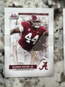 Tarjeta de fútbol americano Bowman U Alabama Crimson Tide 2023 Damon Payne Jr #23 - Imagen 1 de 1