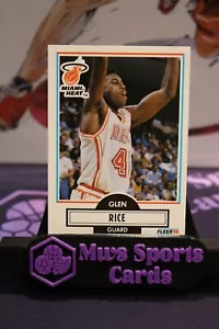 Glen Rice 1990 Fleer - Picture 1 of 2