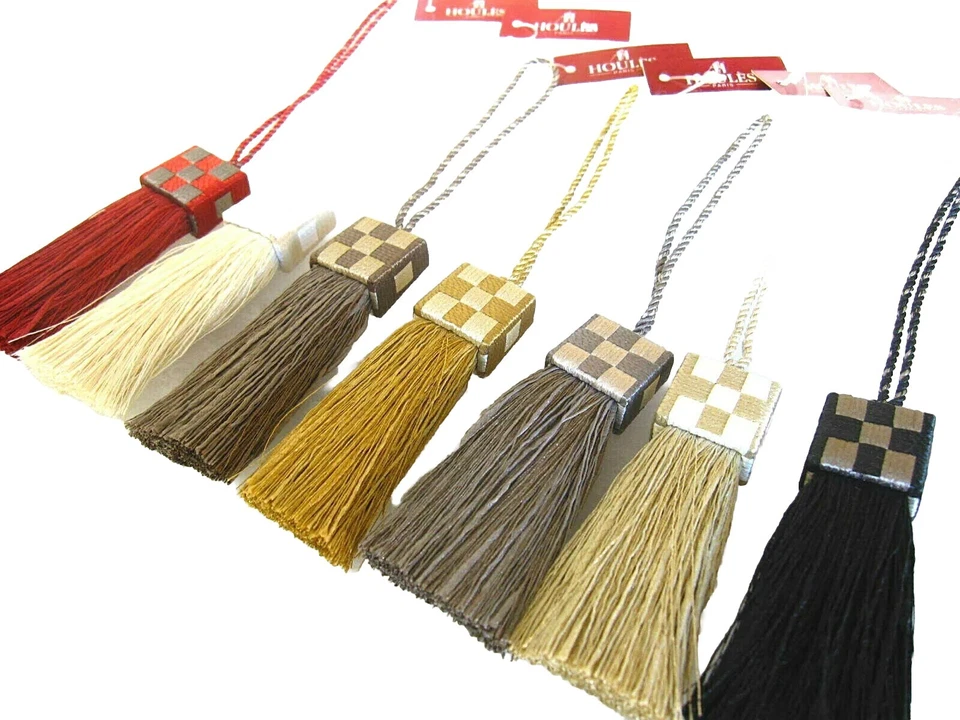 Key tassel Gallery 9cm Bag Wemyss gift keyring fabric sewing trim by Houles  - Image 1 of 1