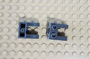 LEGO 85943 Brick 1x2 with Hole and Dual Liftarm Extensions, Dark Bluish Gray - Picture 1 of 1