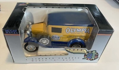 CERVEZA OLÍMPICA VINTAGE 1/25 LIBERTY CLASSICS 1929 FORD MODELO A FURGONETA DE REPARTO Foto 1 de 3