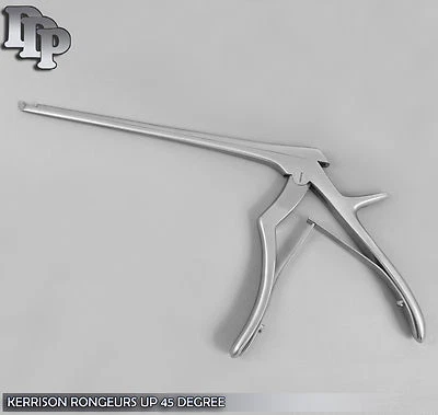 DDP INSTRUMENTS Kerrison Rongeur 7" Shaft 1mm 45° Up Bite Orthopedic Instruments