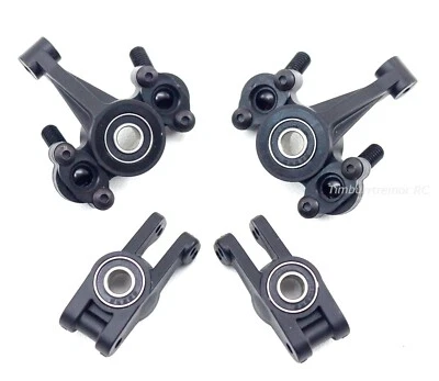 HoBao Hyper TT Steering Knuckles Pillow Ball Rear Hub Carrier Uprights Bearings - Image 1 of 4