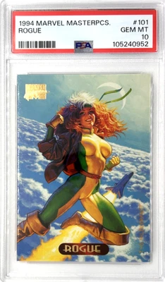 1994 Marvel Masterpieces #101 Rogue PSA 10 GEM MT - Image 1 of 2