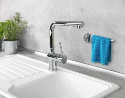 WENKO Turbo-Loc® Edelstahl Spültuch-Halter - Bild 1 von 2