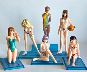 DEAD OR ALIVE XTREME BEACH VOLLEYBALL Bandai HGIF Gachapon 6-Figure Set (2003) - Picture 1 of 10