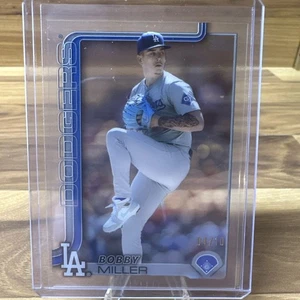 2025 Topps Series 2 Bobby Miller Clear /10 LA Dodgers - Picture 1 of 3