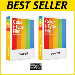2-Pack Polaroid i-Type Color Film for Instant Cameras - Picture 1 of 11