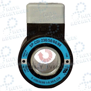 New In Box ATOS SP-COI-230 / 50/60/80 Solenoid Valve Coil Plug Blue - Picture 1 of 3