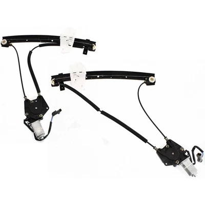 Juego de regulador de ventana para Dodge 2000-2005 neón delantero lado conductor y pasajero Foto 1 de 4