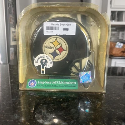 Casco de calcetín de cabeza de club de golf Pittsburgh Steelers RARO DIFÍCIL DE ENCONTRAR de colección Nuevo de Lote Antiguo Foto 1 de 4
