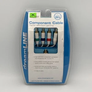 Wii - Cable componente / Cable componente / Cable Dreamline Dreamgear - Imagen 1 de 2