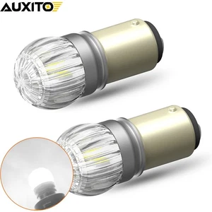 Canbus White 1157 2X SMD LED BAY15D Stop Brake Tail Light Bulbs 7528 6500K DC12V - Picture 1 of 9