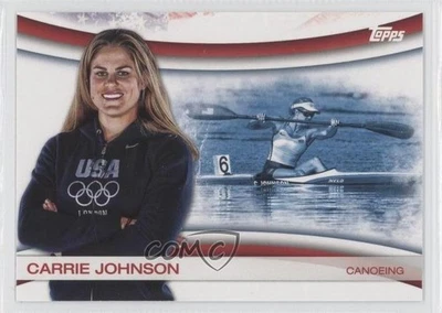 2012 Topps Equipe Olímpica dos EUA e Jogos Esperançosos da XXX Olimpíada Carrie Johnson - Imagem 1 de 2
