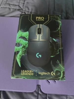 Logitech G Pro Wireless Gaming Mouse, League of Legends Edition.  New Sealed. - Image 1 of 2