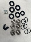 Stainless Steel Pistons X6 & Seals To Fit (17z)6 Pot Calipers 330mm Discs