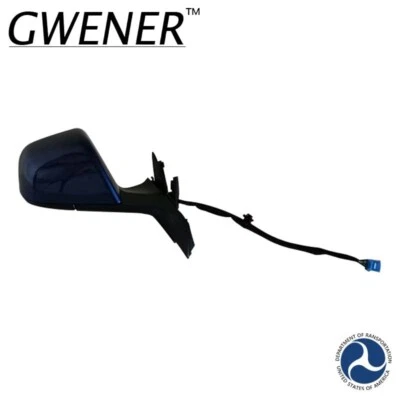 2022-2024 Tesla Model 3 Side Mirror Heated  Blue Right Foto 1 de 4