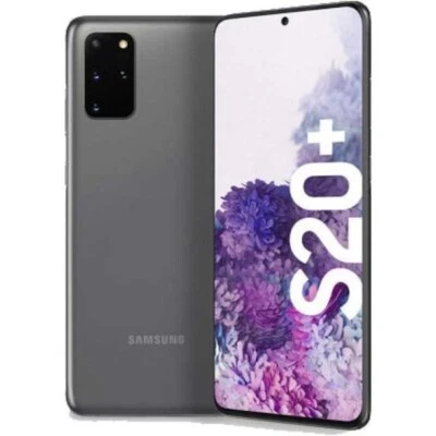 NEW Samsung Galaxy S20+ Plus 5G G986U Gray 128GB Unlocked AT&T Verizon T-Mobile - Image 1 of 3