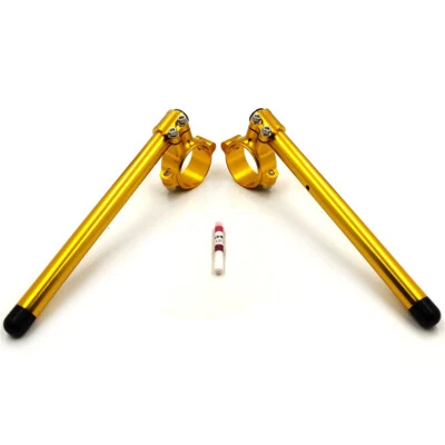 43 мм вилка зажимы ручки стояк золото для Suzuki GS425 GS450 GT250 GT380 - Изображение 1 из 4