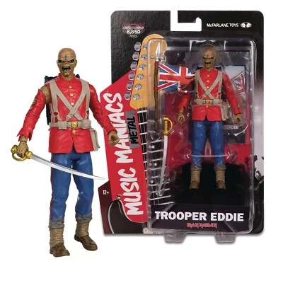 Music Maniacs Metal Wave 2 Iron Maiden Trooper Eddie 6In Figure Mcfarlane - Image 1 of 4