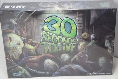 30 Seconds to Live 1-2 Player Zombie Survival Card/Board Game FREE US Shipping - Image 1 of 4