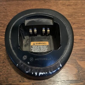 Motorola Single Charger cradle HTN9000B Base Only Charging Dock As Is Untested - Picture 1 of 2