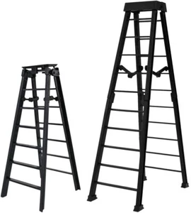 10 Inch Breakable & 7 Inch Regular Black Ladder For WWE & AEW Wrestling Figures - Picture 1 of 1